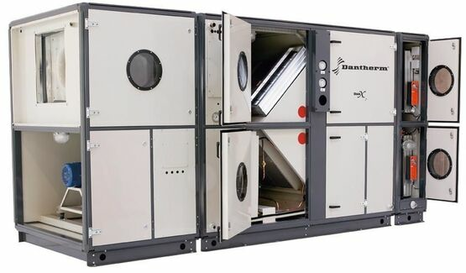 Приточно-вытяжная установка с рекуператором и тепловым насосом Dantherm DanX 714 XWP